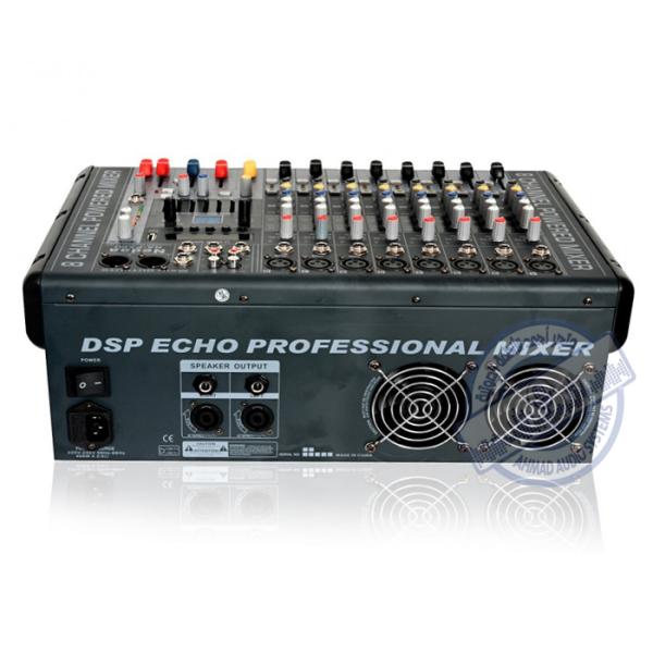 NEDAA PX8D MIXER AMPLIFIER مكسر صوت من نداء مع باور بقوة 800وات مع 8مدخل للصوت يو اس بي  مع تسجيل وبلوتوث وصدى مميز مناسب للمسجد والمدرسة والحفلات 